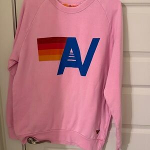 Aviator Nation Light Pink Sweatshirt
